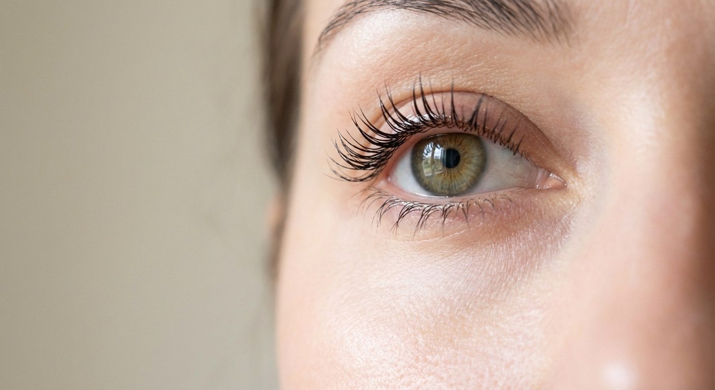 Ciglia lucide e sollevate
